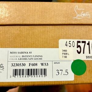 Christian Louboutin Miss Sabina 85 Patent Sandal